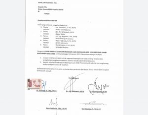 Lima Pengurus KONI Jambi Mendadak Mundur, Anggap Budi Tak Bisa Majukan Olahraga