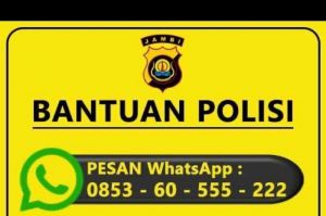 Ada Gangguan Kamtibmas, Segera Hubungi Nomor Bantuan Polda Jambi