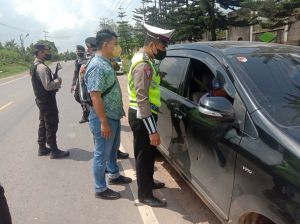  Operasi Antik, Tim Gabungan Polda Jambi Razia Kendaraan di Jalur Jambi-Palembang