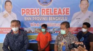 Peredaran 3 Kilogram sabu Berhasil Digagalkan BNNP
