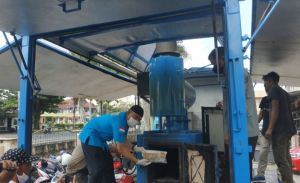 Sebanyak 74,5 Gram Ganja Kering Dimusnahkan Incinerator