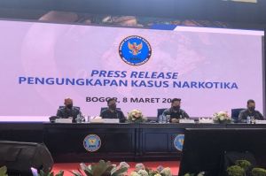 BNN RI: Telah Sita 121,52 Kilogram Sabu Sabu Dari Dua Provinsi