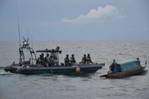 Latamal IV Gelar Operasi Penindakan Hukum di Laut