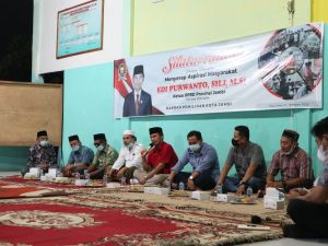Reses di Perumahan Aurduri, Edi Purwanto Sosialisasikan Bantuan UMKM