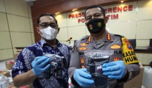 Polisi Tangkap Pelaku Pemalsuan Kosmetik 