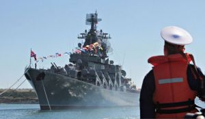 Kapal Perang Moskva Rusia Tenggelam Warga Rusia Berduka