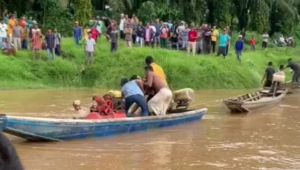 Dua Pelajar Yang Hanyut di Sungai Batanghari Ditemukan Tewas