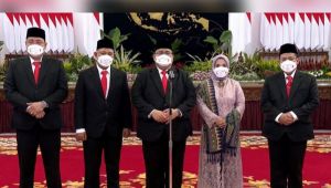 Bawaslu Tetapkan Koordinator Divisi Anggota Bawaslu Periode 2022-2027
