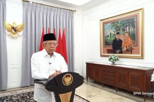 Wapres Ma'ruf Amin Jadi Pelaksana Tugas Presiden