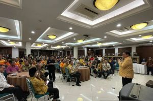 Airlangga: Kosgoro 1957 Harus Jadi Inti Pemenangan Golkar di 2024