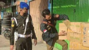 Bea Cukai Jambi Bersama Denpom Gagalkan Penyelundupan Rokok Ilegal