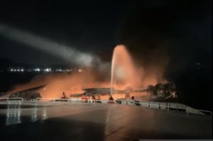 Seorang ABK Diduga Hilang Dalam Peristiwa Kapal Terbakar