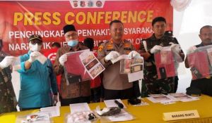 Polisi Sita Sabu Senilai Rp 400 Juta Dari Empat Tersangka