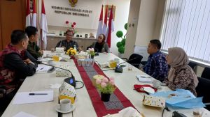 Komisioner KI Provinsi Jambi Silaturahmi ke KI Pusat Minta Arahan,  Gede Narayana:Jaga Kekompakan 