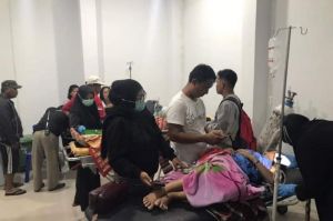 Tiga Orang  Warga Terluka Akibat Tertimpa Serpihan Material Longsor