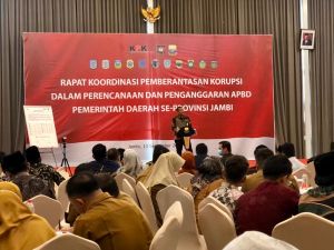 KPK Ingatkan Pemprov Jambi Soal Penyusunan APBD Bebas Korupsi