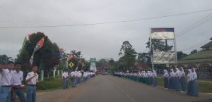 Antusiasme Masyarakat  Sambut TMMD 115 Kodim Jambi