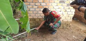 Warga Kembang Seri Baru Dapat Bantuan 3 Sumur Bor dari Satgas TMMD 