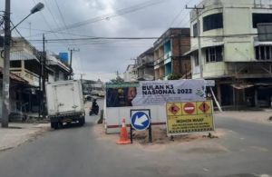 Proyek Sistem Perpipaan Rusak Jalan Dalam Kota Jambi