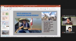 Belasan Peserta dari Berbagai Lembaga Ikut Pelatihan Jurnalisme Warga