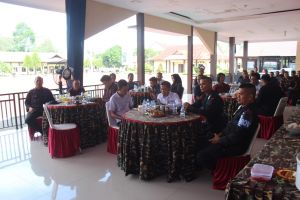 Perkuat Sinergitas, Sat Brimob Polda Jambi Silaturahmi Bersama Pengurus SMSI Provinsi Jambi 