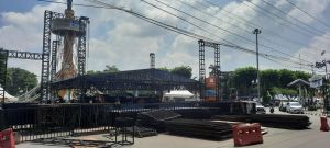 Catat! Ruas Jalan Seputaran Tugu Keris Ditutup Mulai Sore Ini