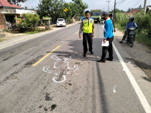 Linda Tewas Terlindas Truk di Penyengat Olak