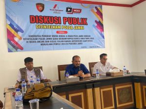 Diskusi Publik Ditintelkam Polda-SMSI Jambi Bahas Antisipasi Hoax yang Viral di Medsos