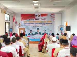 SAH Ajak Pengurus, Bacaleg dan Kader Gerindra Bergerak Menangkan Prabowo Jadi Presiden