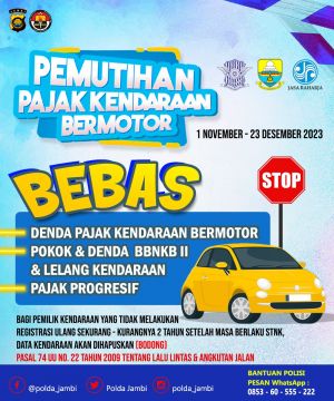 Pemutihan Pajak Kendaraan Bermotor Kembali Dibuka, Simak Waktu dan Syaratnya