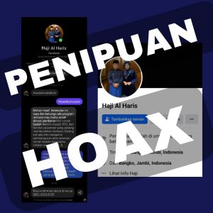 Awas! Penipuan Mengatasnamakan Gubernur Al Haris