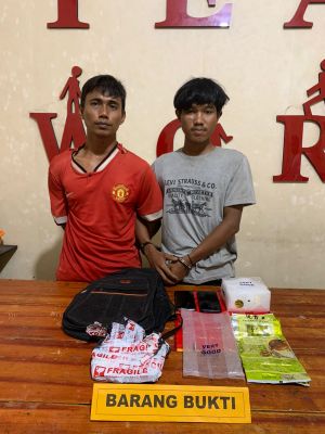 Dua Kurir Narkoba Ditangkap Ketika Mau Transaksi 1 Kilo Sabu di Kawasan Kantor Bupati Sarolangun