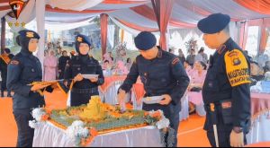 Kapolda: Tanda Alam Baik Bagi Brimob, HUT Korps Bribob ke-78 di Jambi Diiringi Hujuan Lebat