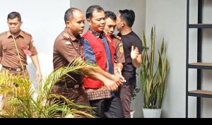 Pelaksana Teknis BUMDes Terentang Baru Ditahan Jaksa Korupsi Pipanisasi