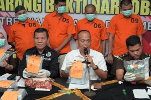 Polda Jambi Musnahkan 11,70 Kilo Sabu Senilai Rp 15,2 Miliar  