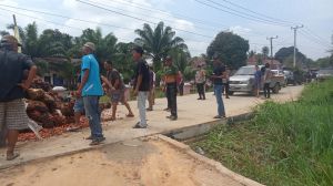 Pemblokiran Jalan Suak Kandis-Jambi Terkait Konflik Warga dan PT FPIL, Polda Mediasi Siang Ini