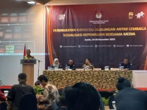 KPU Provinsi Jambi Bangun Kolaborasi Bersama Media Ciptakan Pemilu Damai