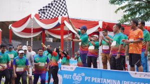Pertamina Field Jambi Adakan Fun Running 7K Bersama Stakeholder Peringati HUT ke 66