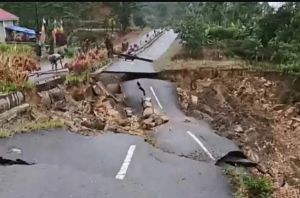 Banjir dan Longsor di Kerinci, Ratusan Rumah Terendam, Dua Titik Jalan Putus