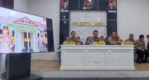 Setahun Terakhir Angka Kriminalitas di Kota Jambi Turun, Ini Penjelasan Kapolresta Jambi