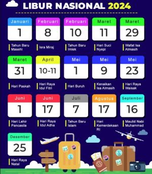 Ini Daftar 27 Hari Libur di Tahun 2024, Begini Aturan Khusus Bagi PNS