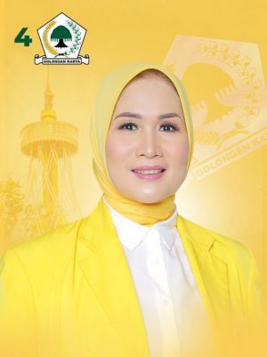 Riana Doris Pimpin Perolehan Suara Sementara Caleg Golkar Dapil Kota Jambi