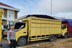 Nekat Beroperasi, Lima Angkutan Batu Bara Ditilang
