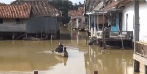 Ratusan Rumah di Seberang Kota Jambi Terendam Akibat Luapan Sungai Batanghari