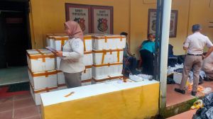 Polres Tanjabtim Amankan Ratusan Ribu Benih Baby Lobster, Pemilik Masih Diburu