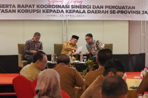 Gubernur Al Haris: Pemprov Jambi dan Kabupaten/Kota Butuh Pembinaan KPK