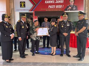 Pertamina EP Jambi Field Raih Penghargaan Dari Kanwil Kemenkumham Jambi