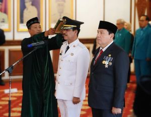 Raden Najmi Resmi Jabat Pj Bupati Muaro Jambi, Al Haris Sampaikan Pesan Soal Pilkada