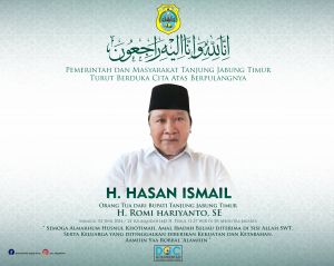 H Hasan Ayah dari Bupati Tanjabtim Berpulang, Doa dan Tahlil Menggema