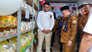 Toko TPID di Pasar Siulak Kerinci Diresmikan Gubernur Sebagai Upaya Kendalikan Harga Pangan